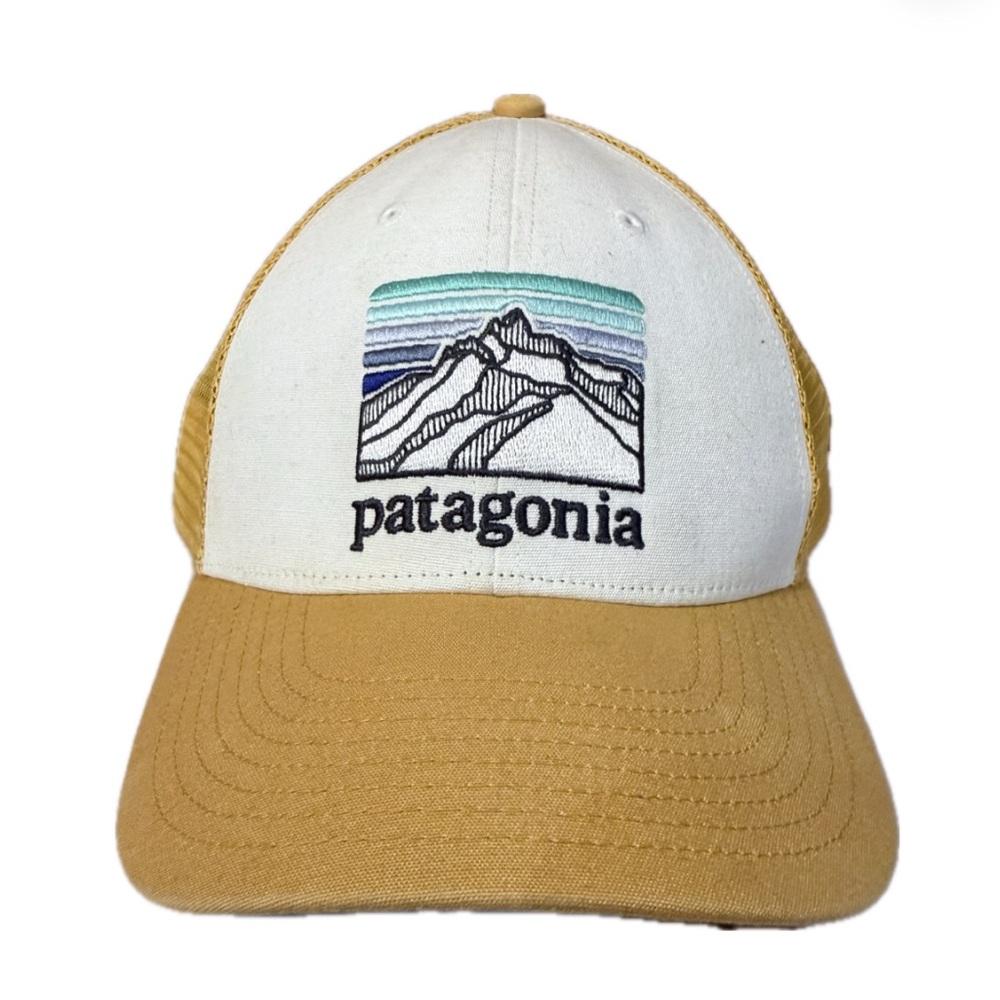 Patagonia Line Logo Ridge LoPro Snapback Mesh Trucker Hat